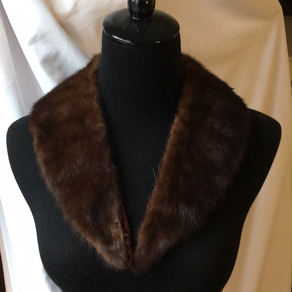 Vintage Fur Collar - Mink